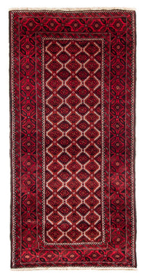 Tapis de couloir Tapis Belutsch - 248 x 117 cm - rouge foncé