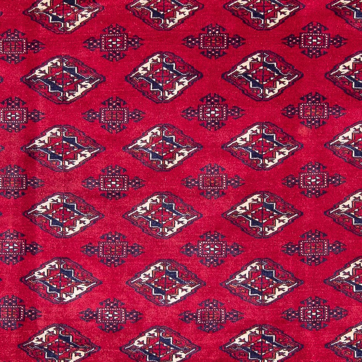 Tapis Turkaman - 300 x 228 cm - rouge foncé