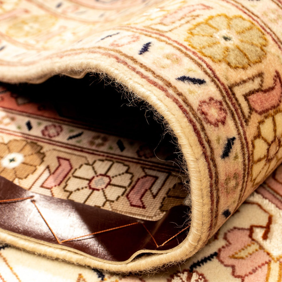 Tapis persan - Tabriz - Royal - 346 x 249 cm - beige