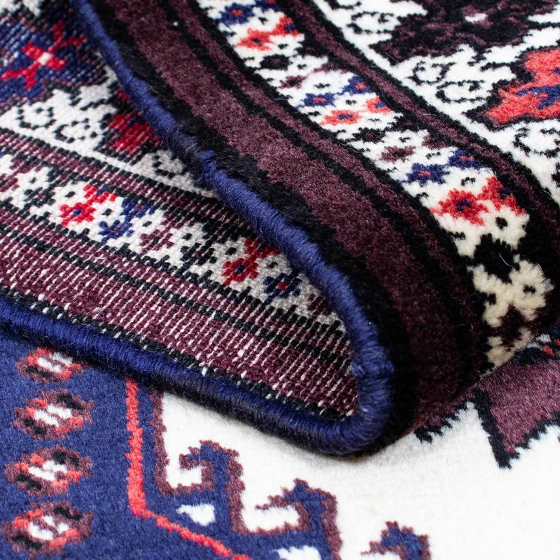 Tapis Turkaman - 133 x 86 cm - multicolore