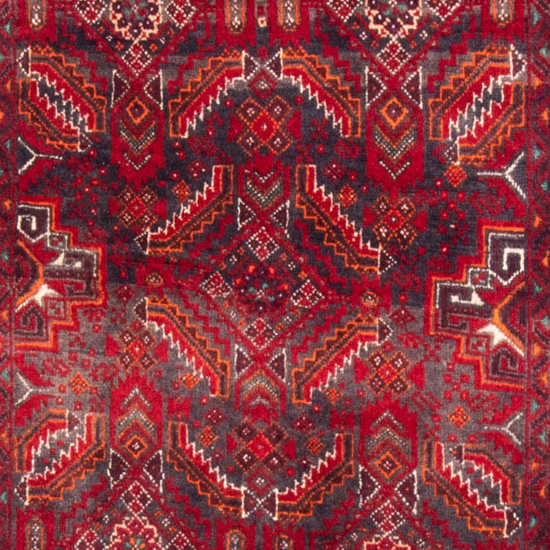 Tapis de couloir Tapis Belutsch - 212 x 105 cm - rouge