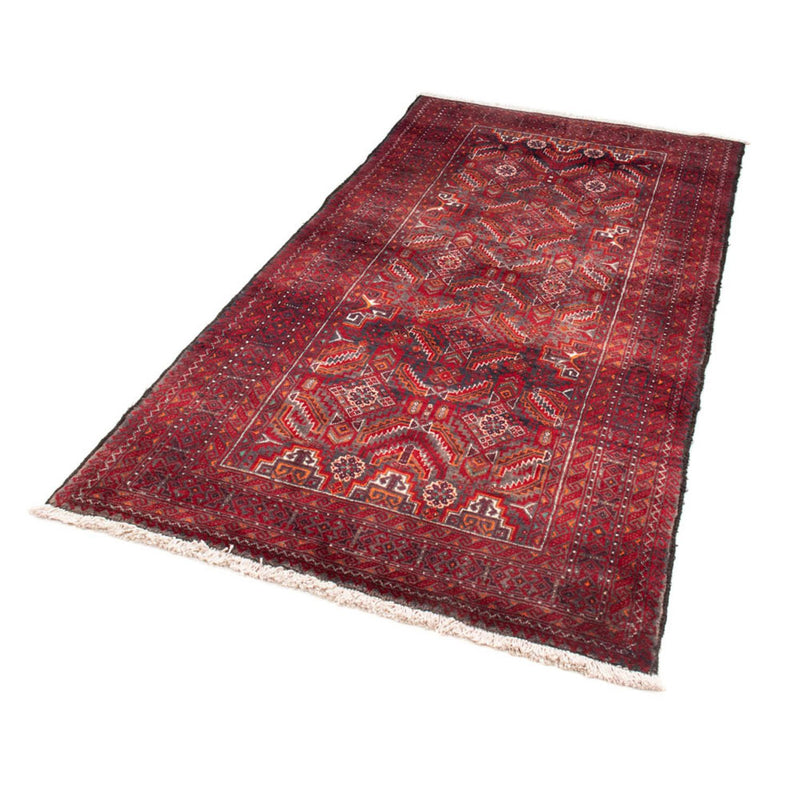 Tapis de couloir Tapis Belutsch - 212 x 105 cm - rouge