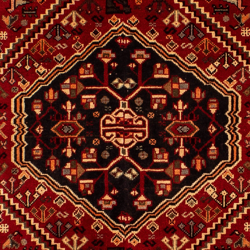 Tapis persan - Nomadic - 289 x 196 cm - rouge foncé