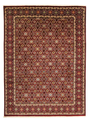 Tapis persan - Tabriz - Royal - 404 x 300 cm - rouge foncé