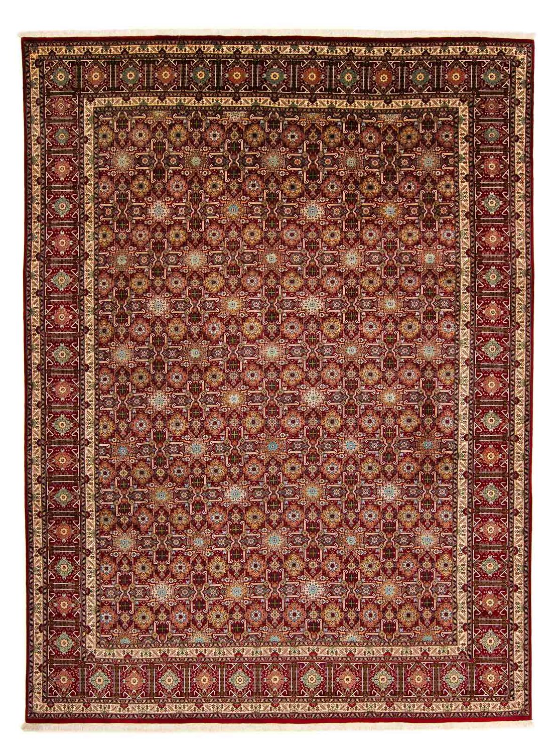 Tapis persan - Tabriz - Royal - 404 x 300 cm - rouge foncé