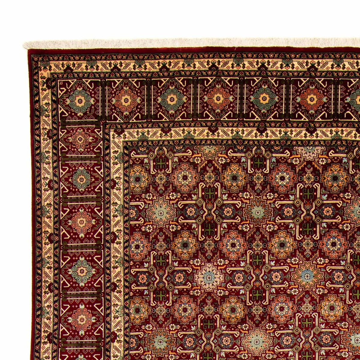 Tapis persan - Tabriz - Royal - 404 x 300 cm - rouge foncé