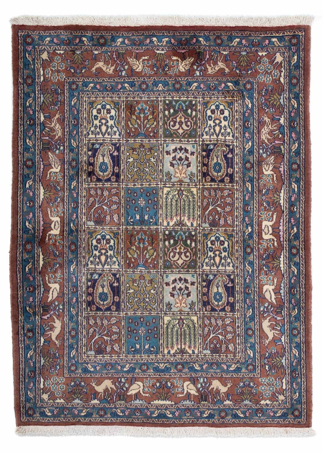 Tapis persan - Classique - 147 x 105 cm - multicolore