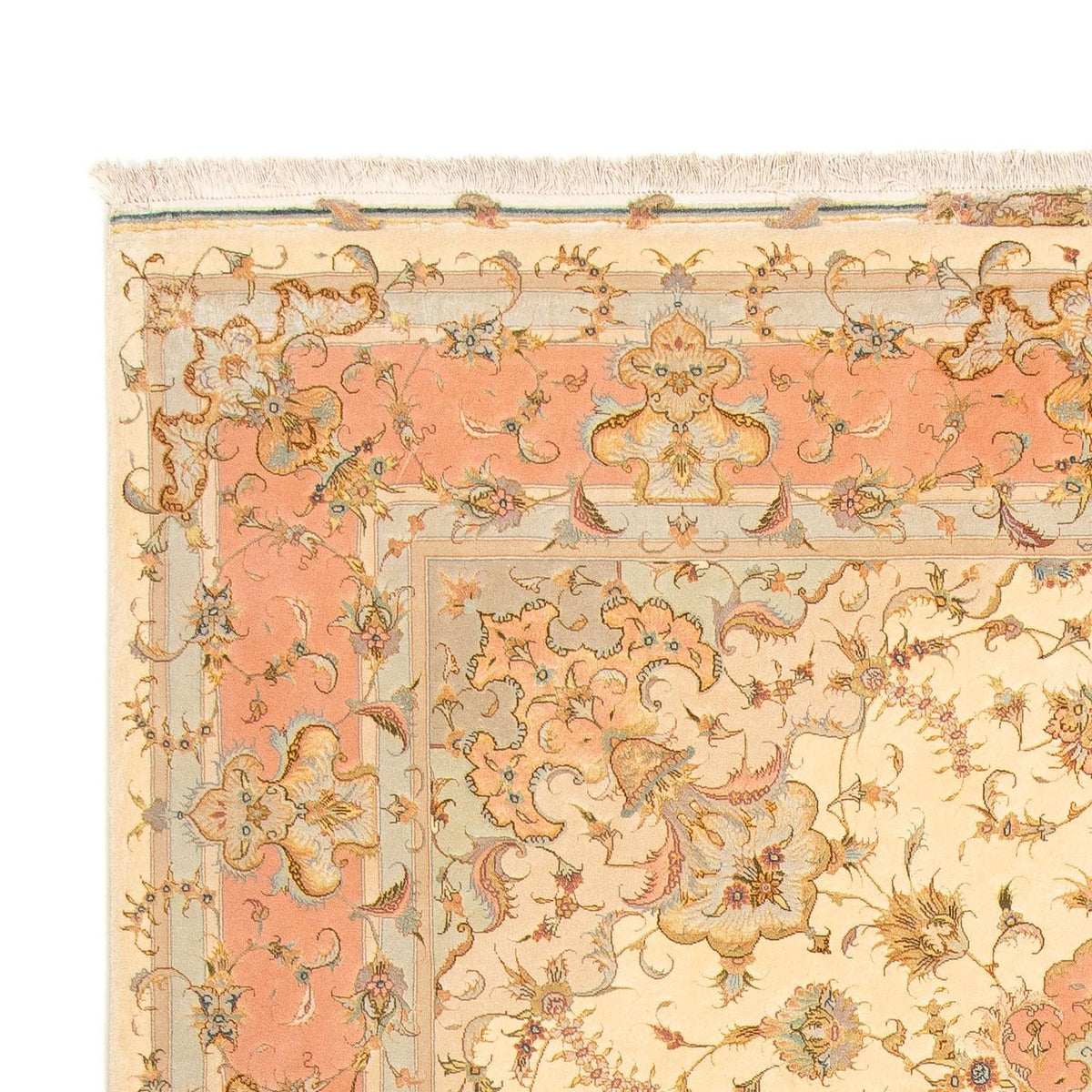 Tapis persan - Tabriz - Royal - 306 x 202 cm - beige