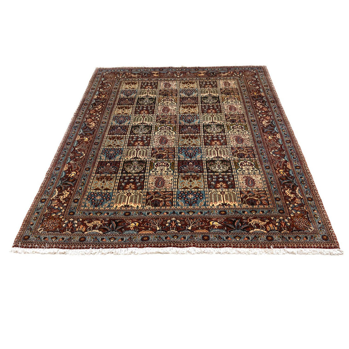 Tapis persan - Classique - 233 x 155 cm - marron