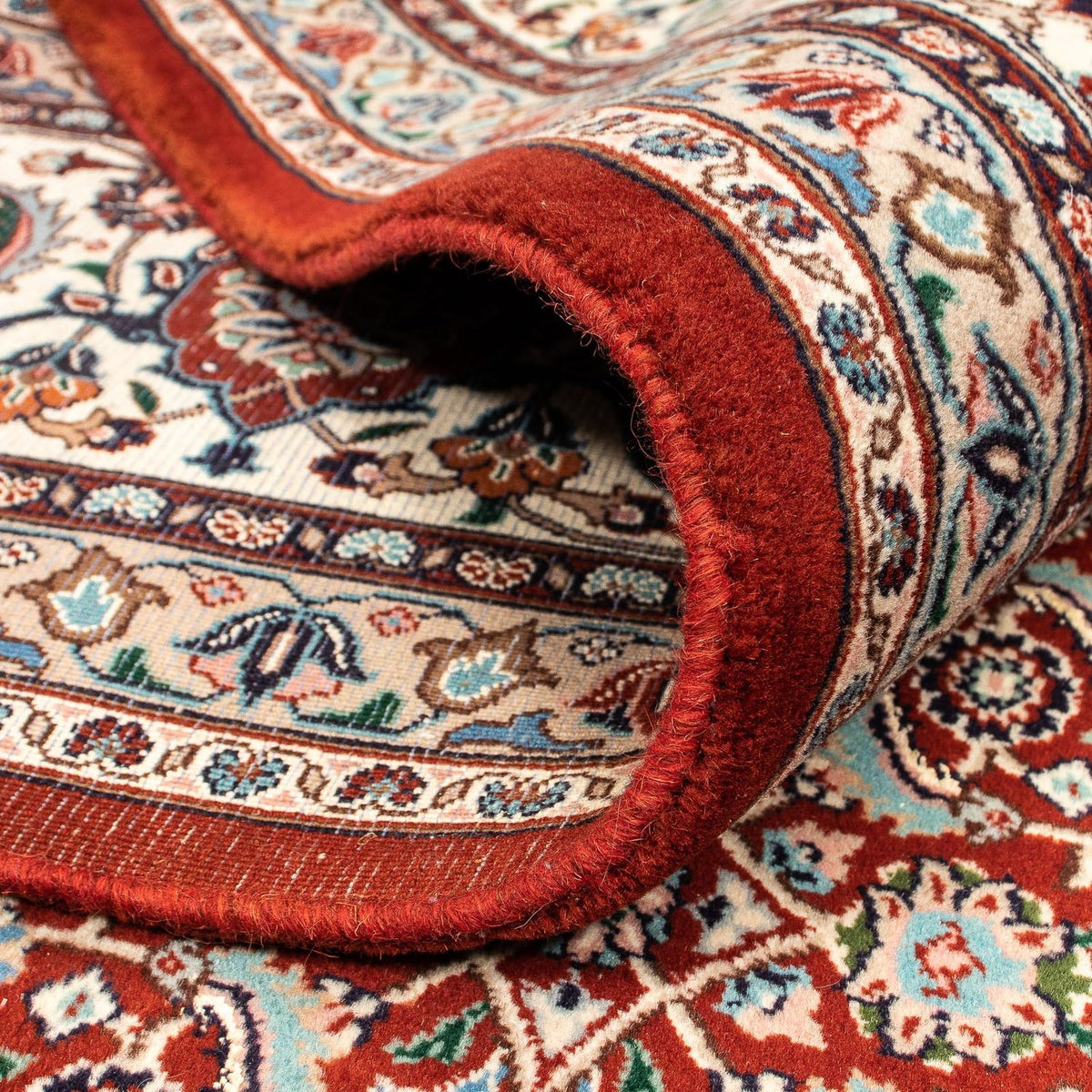 Tapis persan - Classique - 342 x 244 cm - rouge foncé