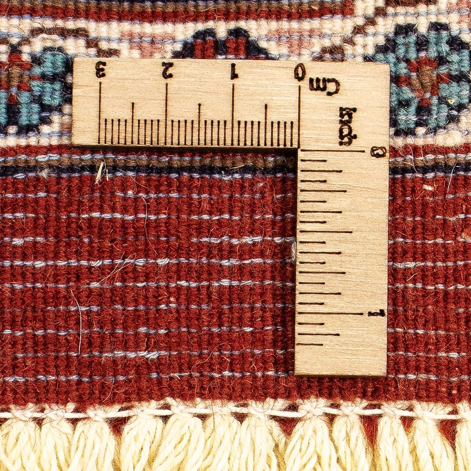 Tapis persan - Classique - 342 x 244 cm - rouge foncé