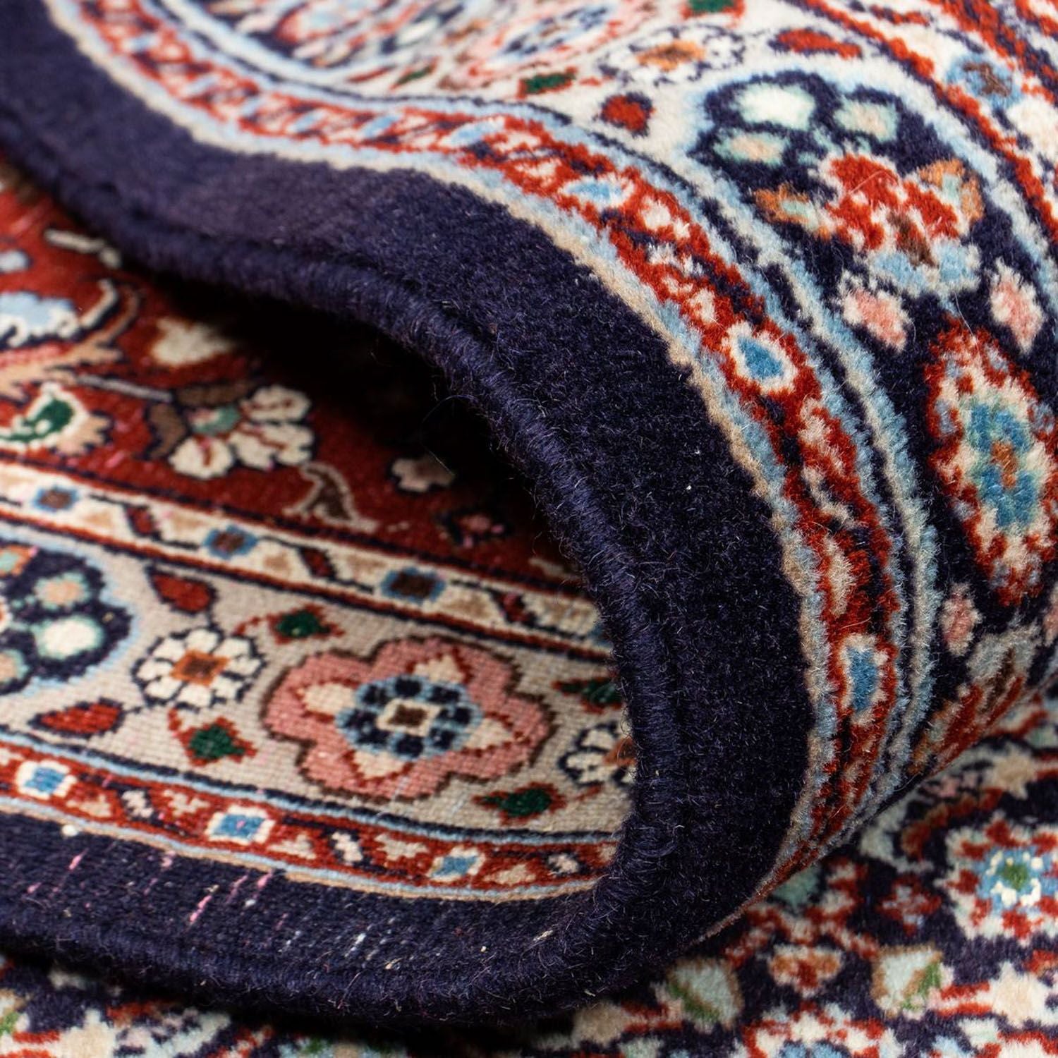 Tapis persan - Classique - 293 x 203 cm - bleu foncé