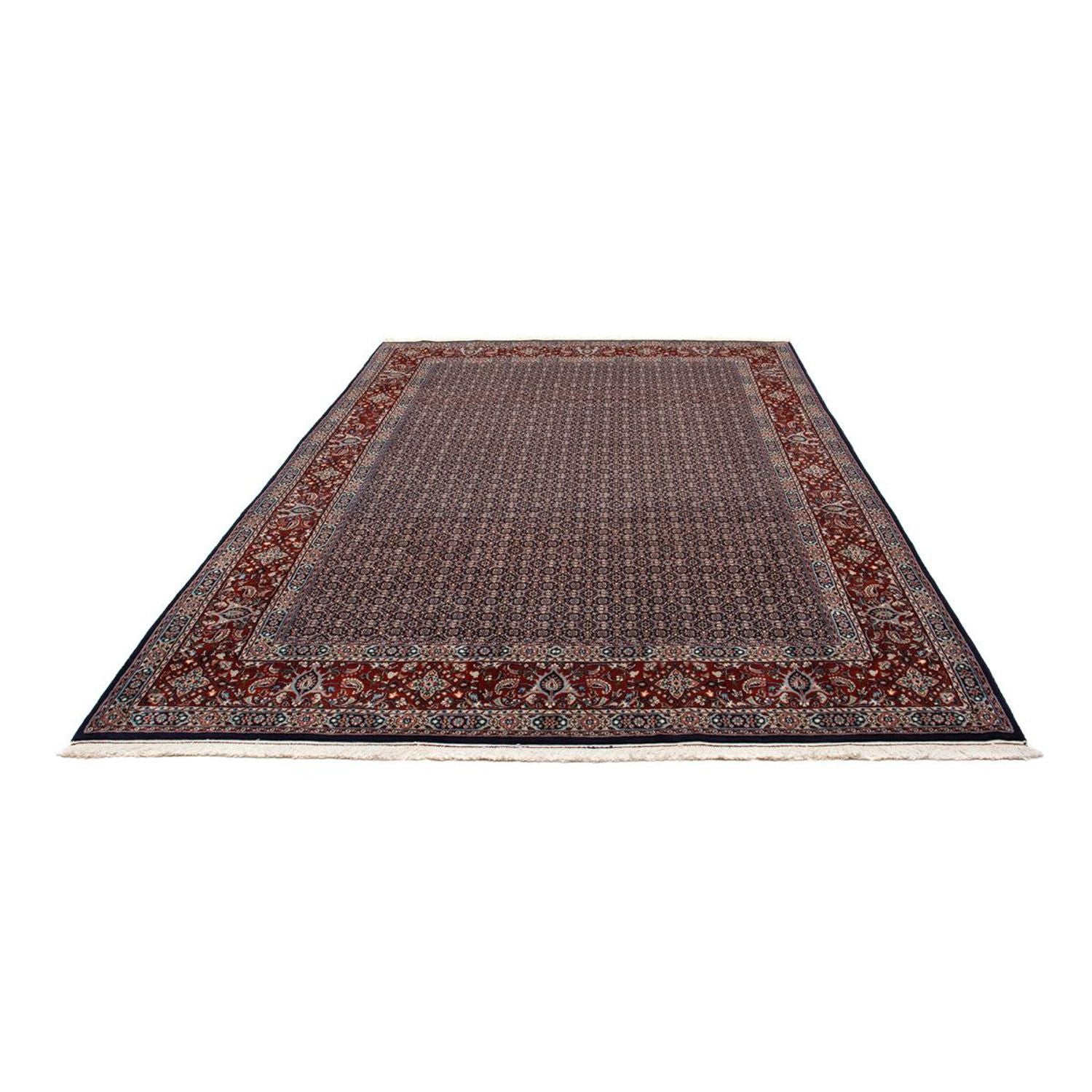 Tapis persan - Classique - 293 x 203 cm - bleu foncé