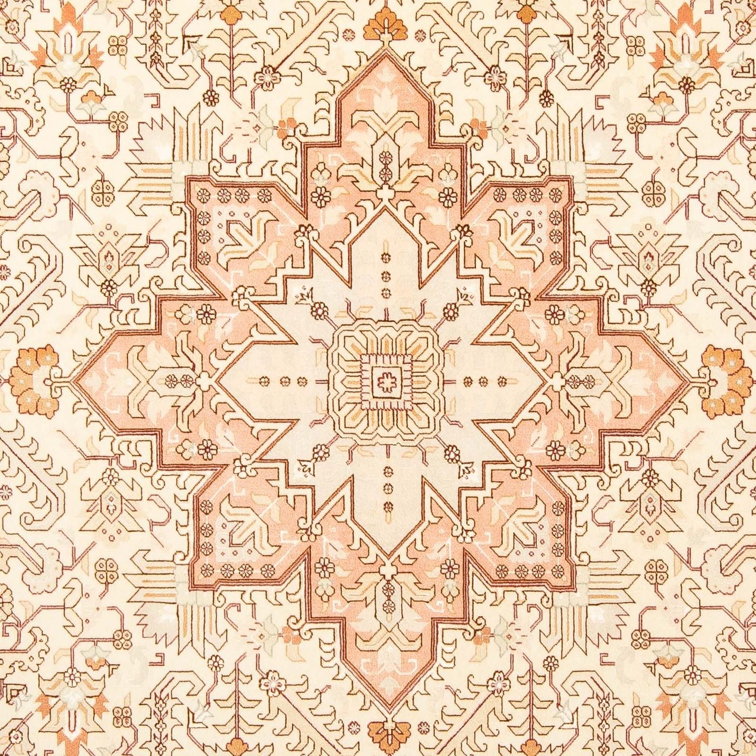Tapis persan - Tabriz - Royal - 289 x 200 cm - beige