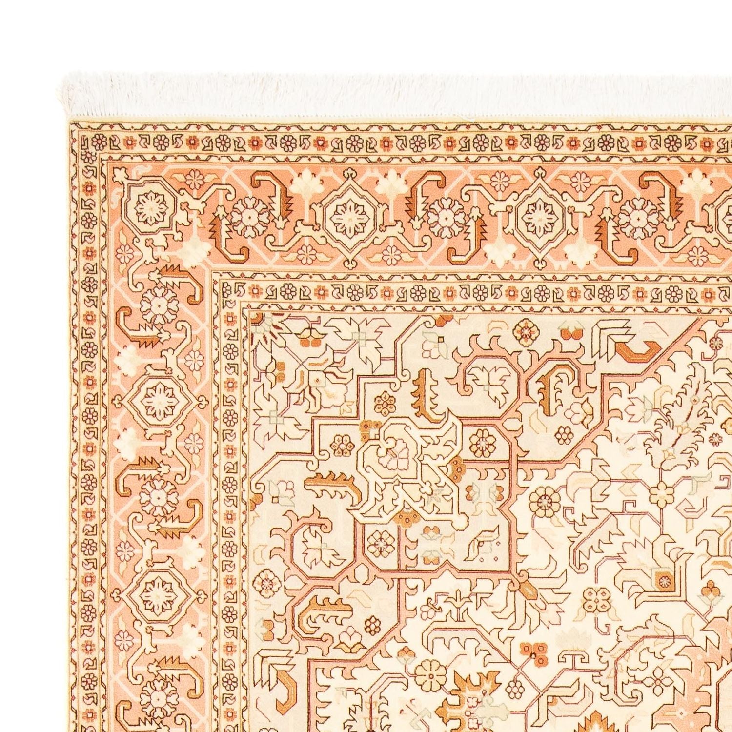 Tapis persan - Tabriz - Royal - 289 x 200 cm - beige