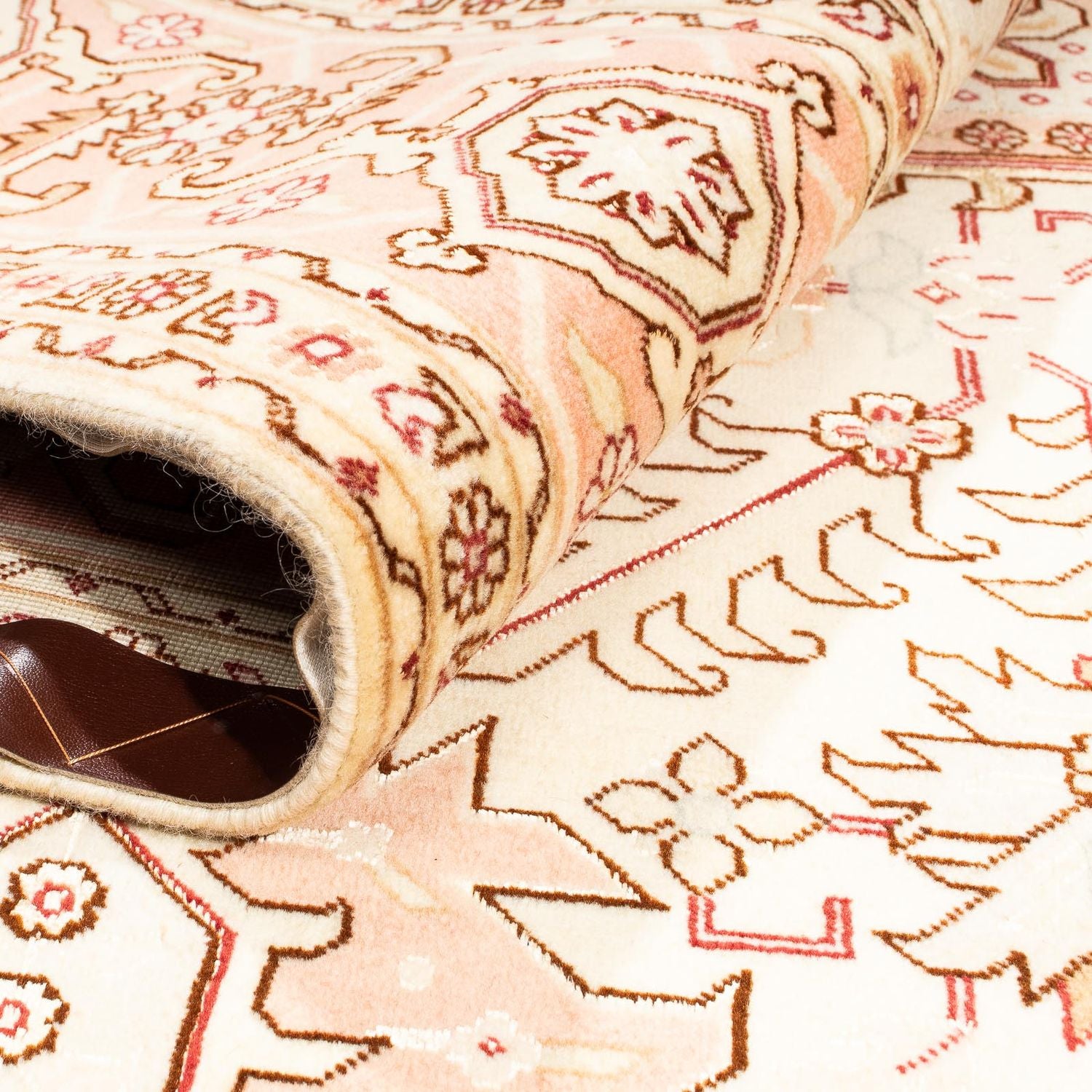 Tapis persan - Tabriz - Royal - 289 x 200 cm - beige