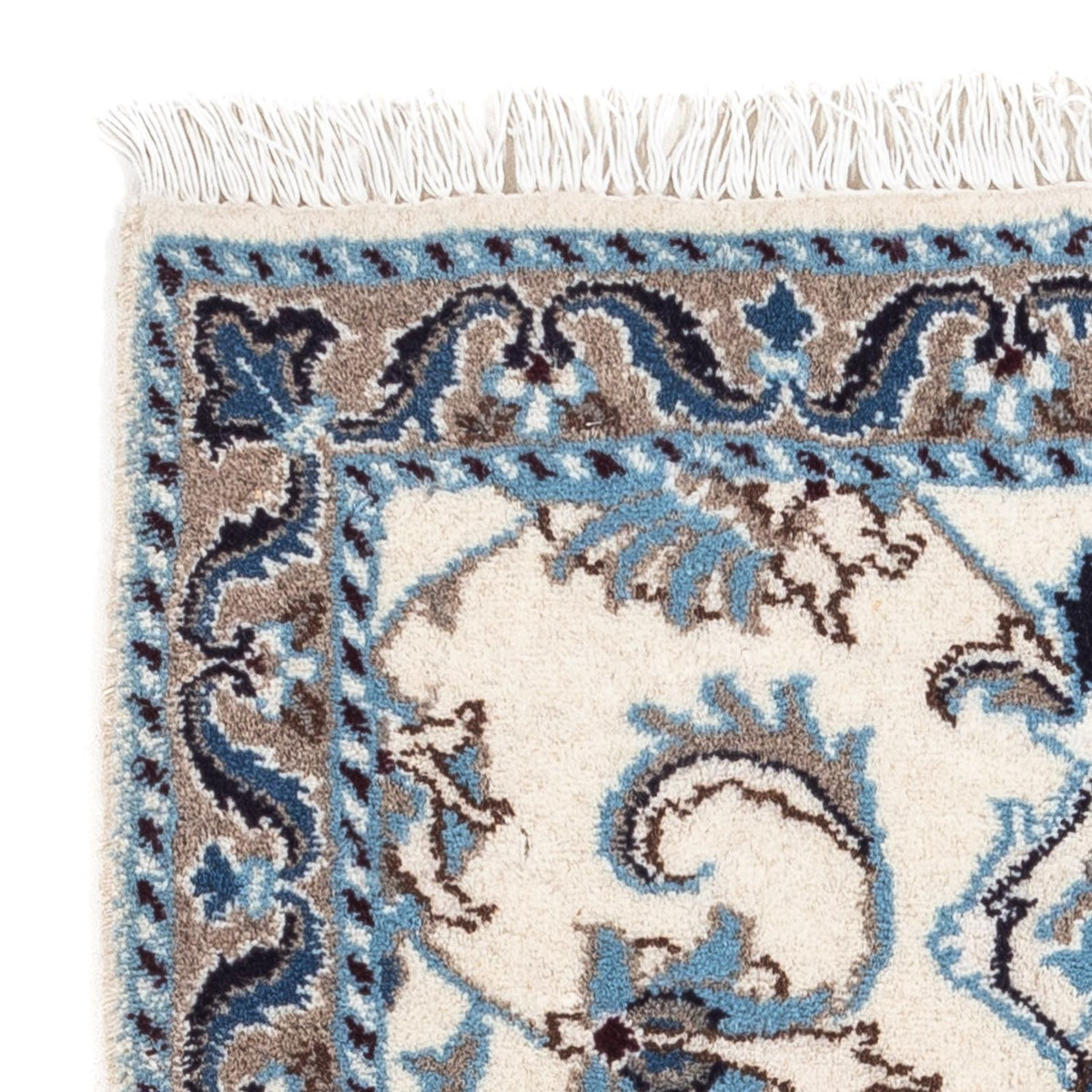 Tapis persan - Nain - 90 x 60 cm - beige