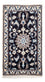 Tapis persan - Nain - 101 x 55 cm - bleu foncé