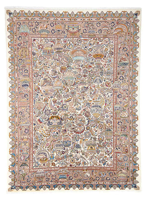 Tapis persan - Classique - 396 x 298 cm - beige