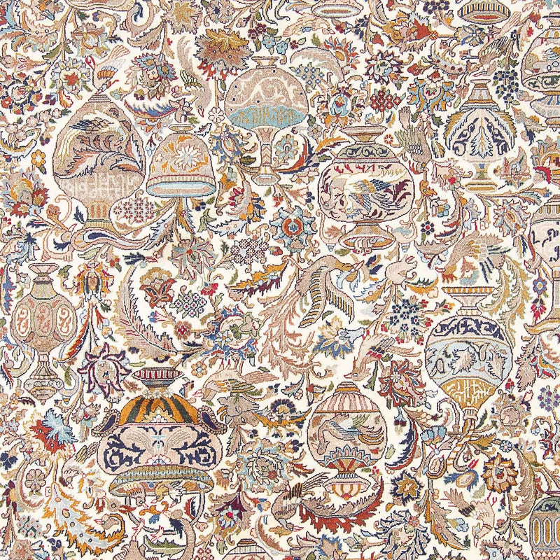 Tapis persan - Classique - 396 x 298 cm - beige