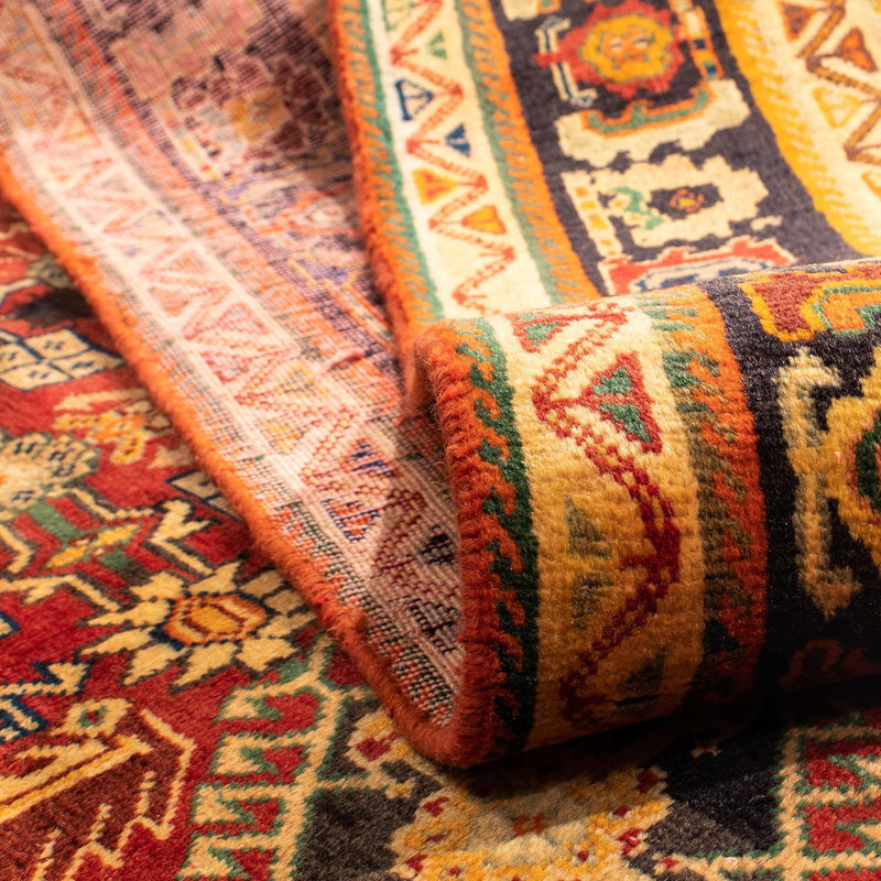 Tapis persan - Nomadic - 296 x 190 cm - rouge foncé