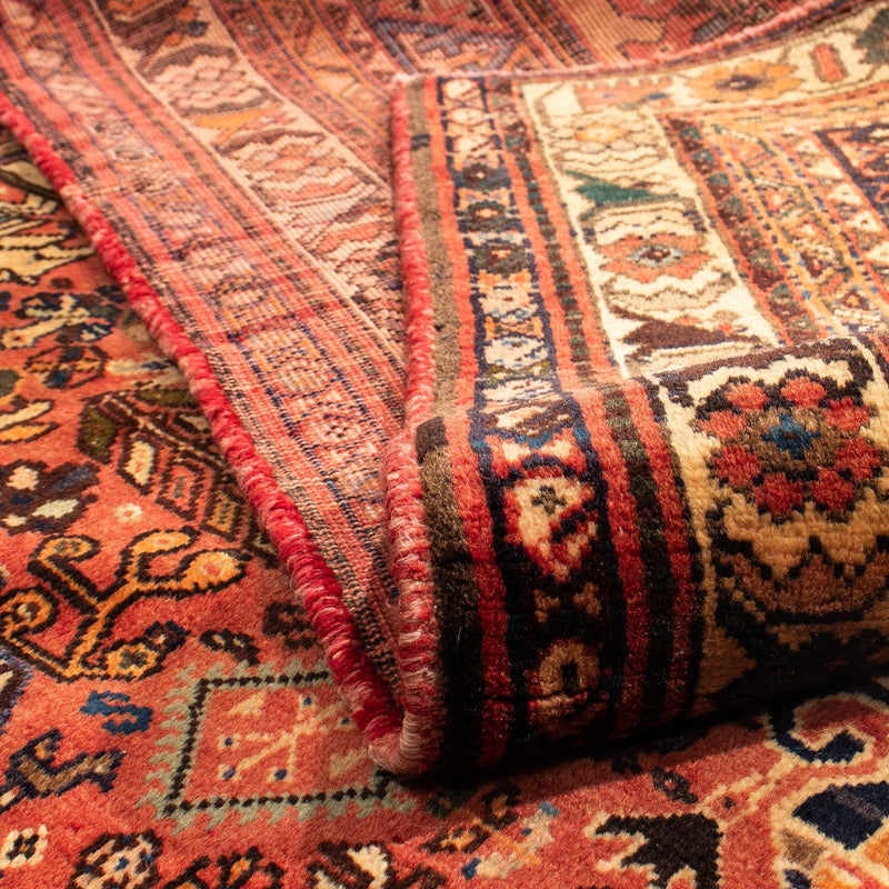 Tapis persan - Nomadic - 268 x 205 cm - rouge foncé