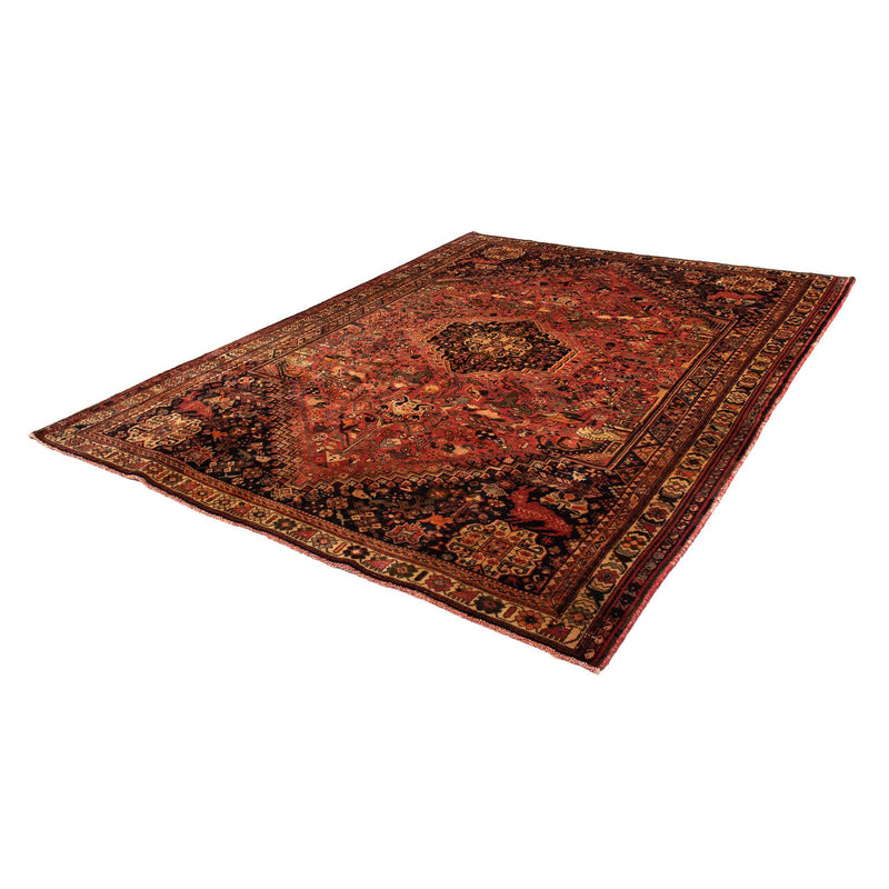 Tapis persan - Nomadic - 268 x 205 cm - rouge foncé