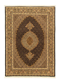 Tapis persan - Tabriz - Royal - 146 x 106 cm - bleu foncé