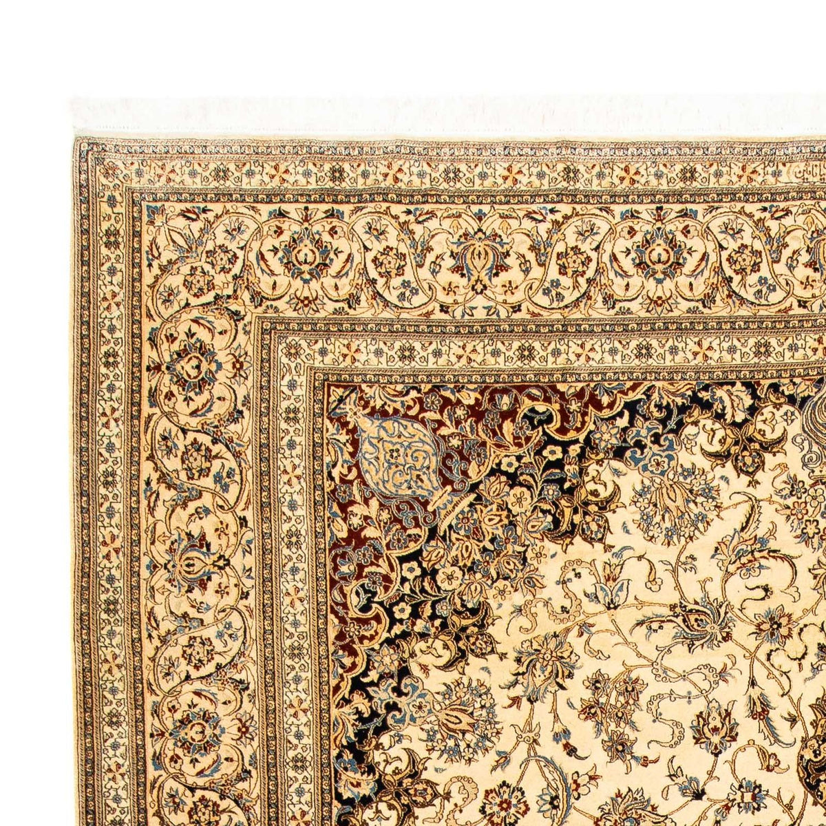 Tapis persan - Nain - Premium - 310 x 206 cm - beige