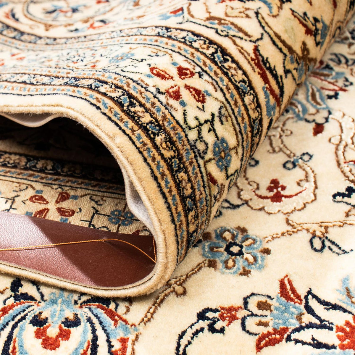 Tapis persan - Nain - Premium - 310 x 206 cm - beige