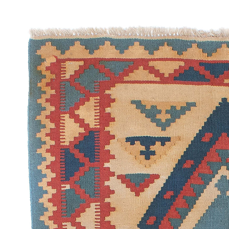 Tapis Kelim - Oriental - 184 x 117 cm - marron clair