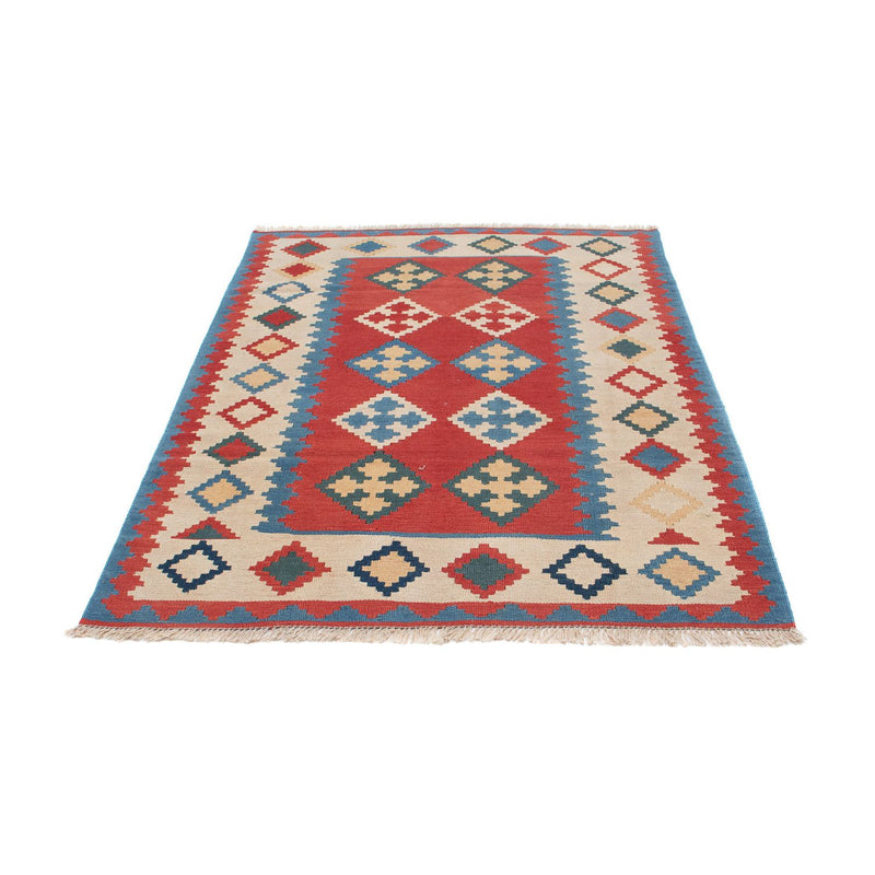 Tapis Kelim - Oriental - 172 x 117 cm - rouge foncé