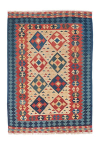 Tapis Kelim - Oriental - 170 x 124 cm - multicolore