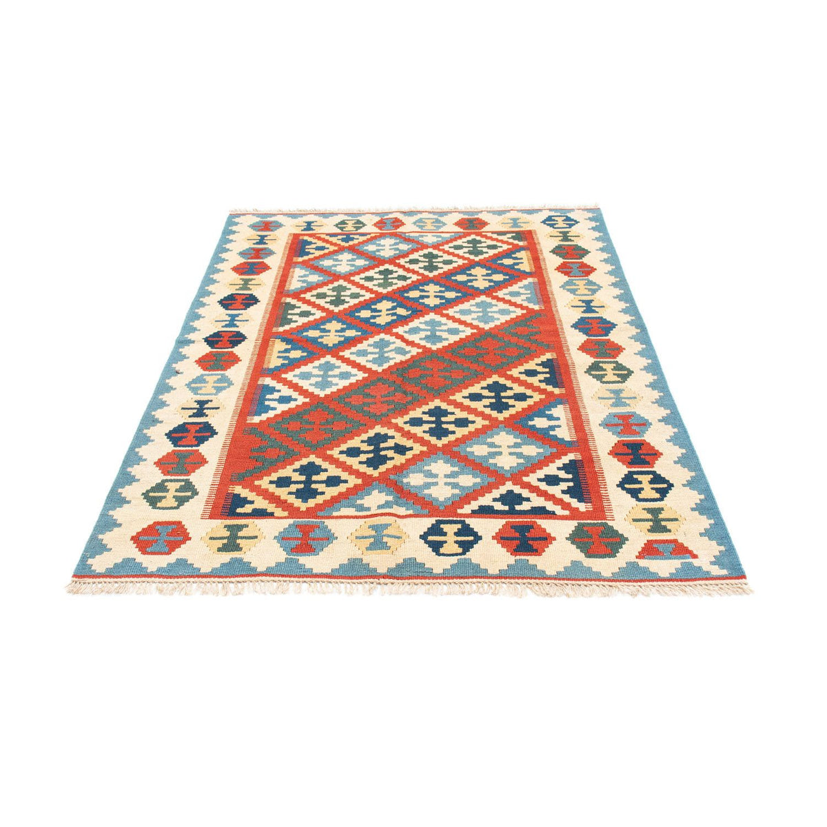 Tapis Kelim - Oriental - 177 x 123 cm - beige