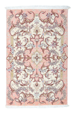 Tapis persan - Tabriz - Royal - 91 x 60 cm - beige