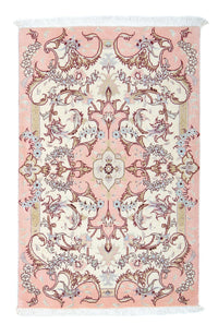 Tapis persan - Tabriz - Royal - 91 x 60 cm - beige