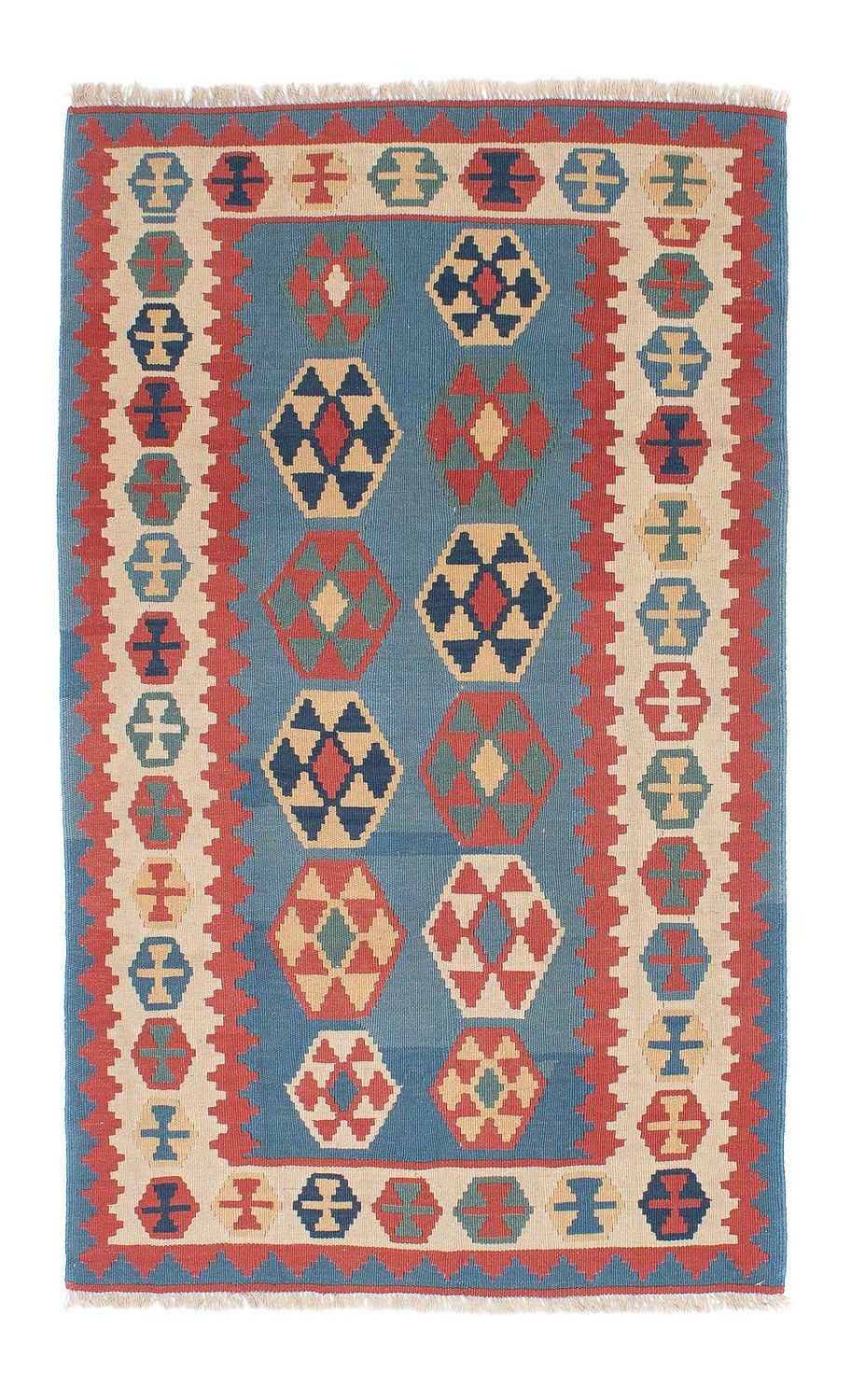 Tapis Kelim - Oriental - 179 x 108 cm - bleu