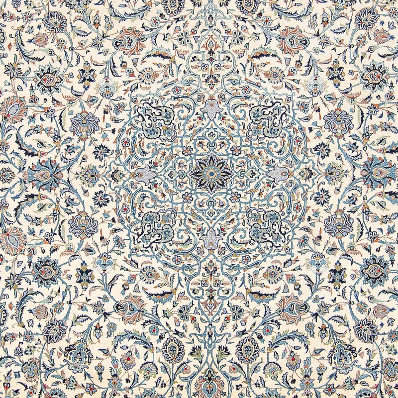 Tapis persan - Keshan - 423 x 312 cm - beige