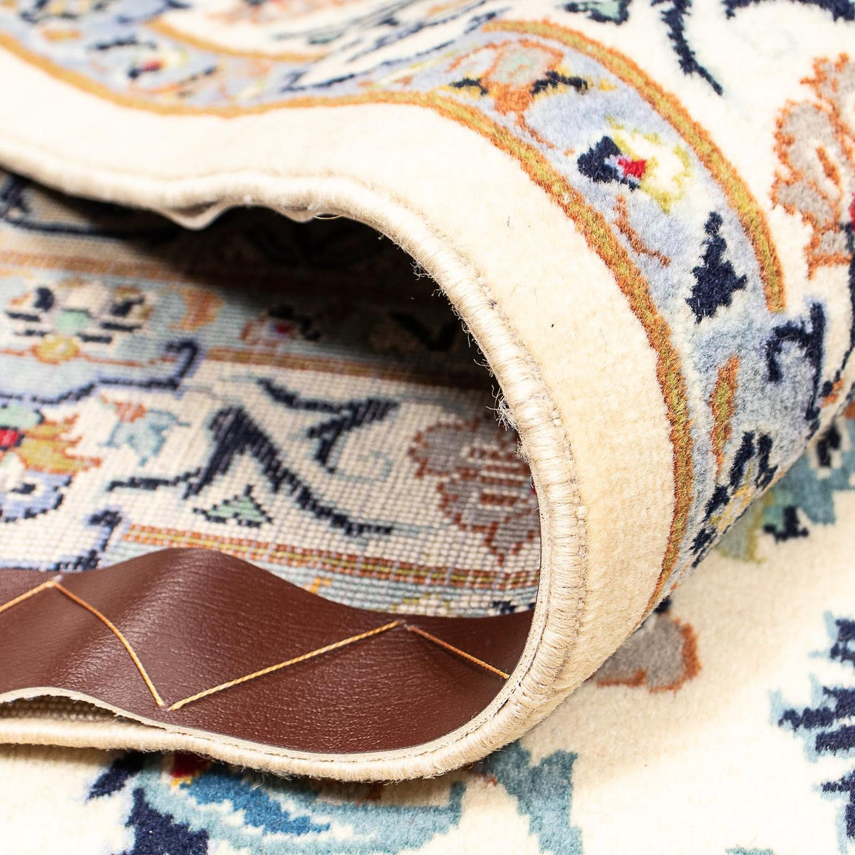 Tapis persan - Keshan - 423 x 312 cm - beige