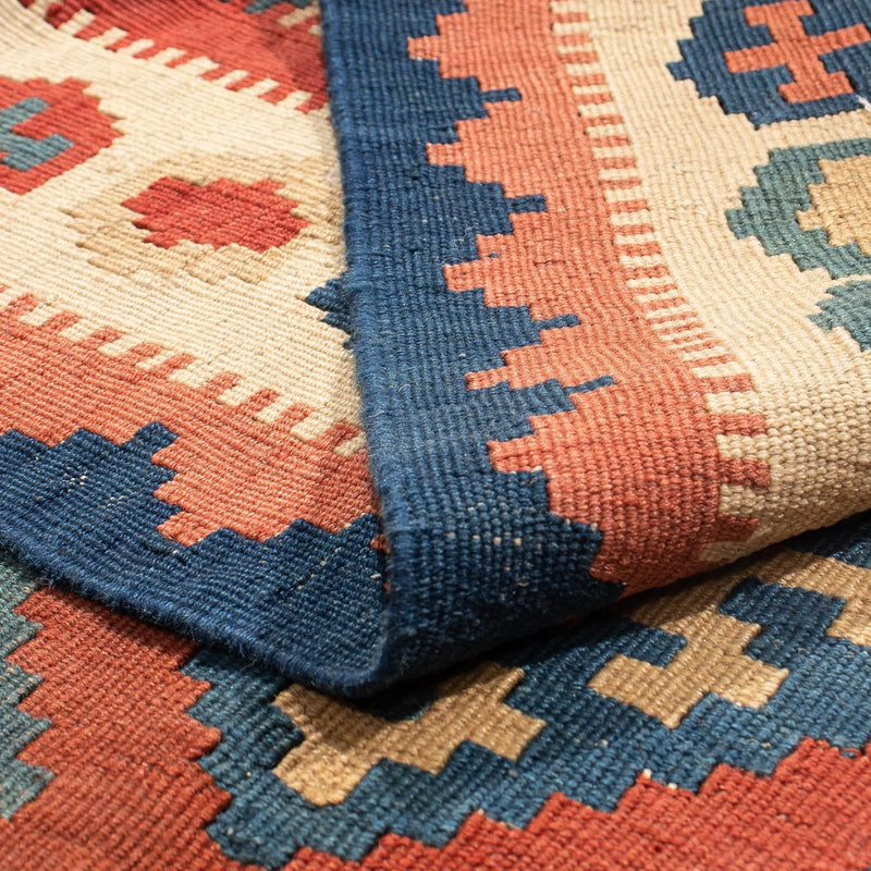 Tapis Kelim - Oriental - 150 x 97 cm - rouge