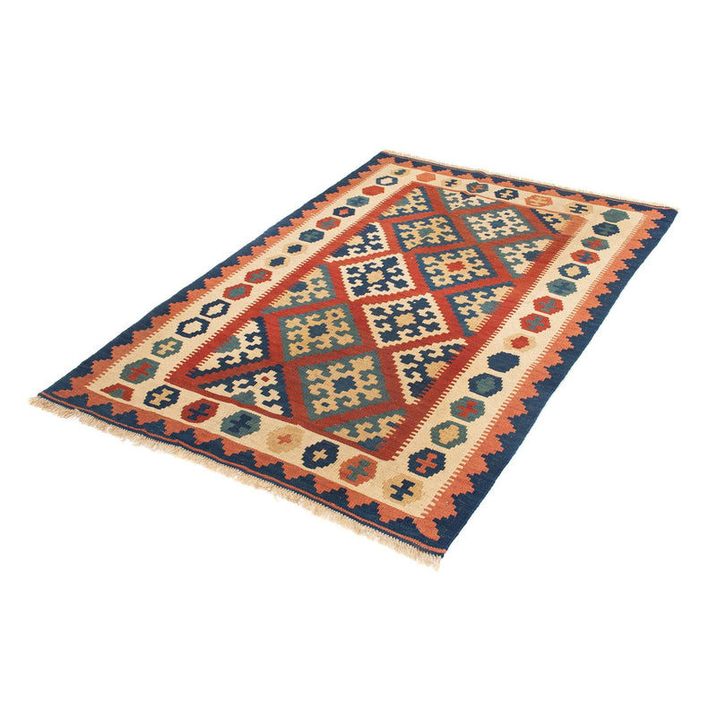 Tapis Kelim - Oriental - 150 x 97 cm - rouge