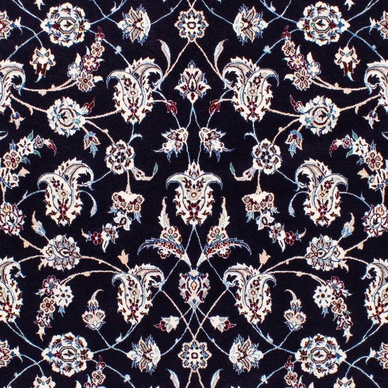 Tapis persan - Nain - Premium - 227 x 139 cm - bleu foncé
