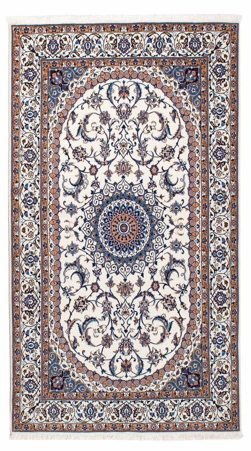 Tapis persan - Nain - Premium - 192 x 116 cm - beige