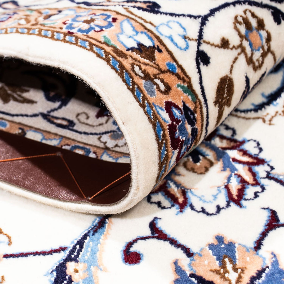 Tapis persan - Nain - Premium - 192 x 116 cm - beige