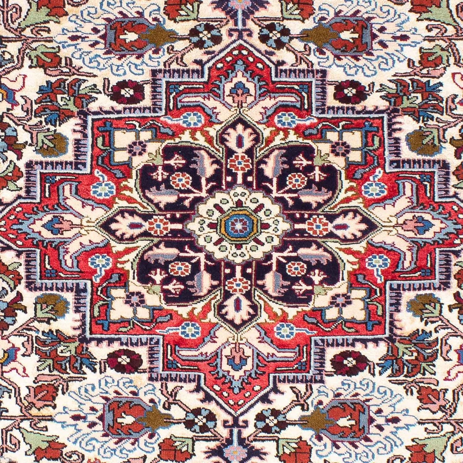 Tapis persan - Nomadic - 206 x 138 cm - multicolore