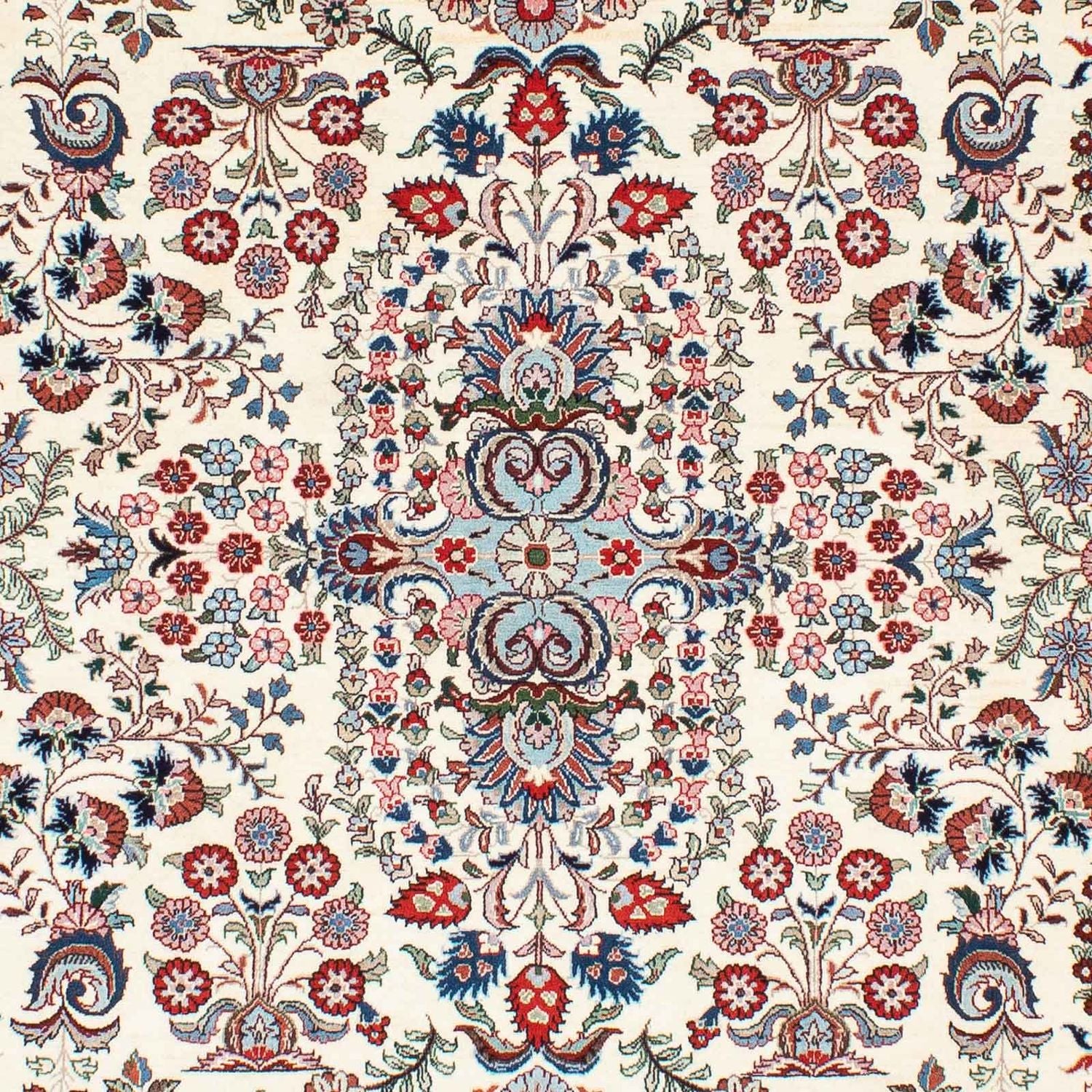 Tapis persan - Ghom - 240 x 176 cm - beige