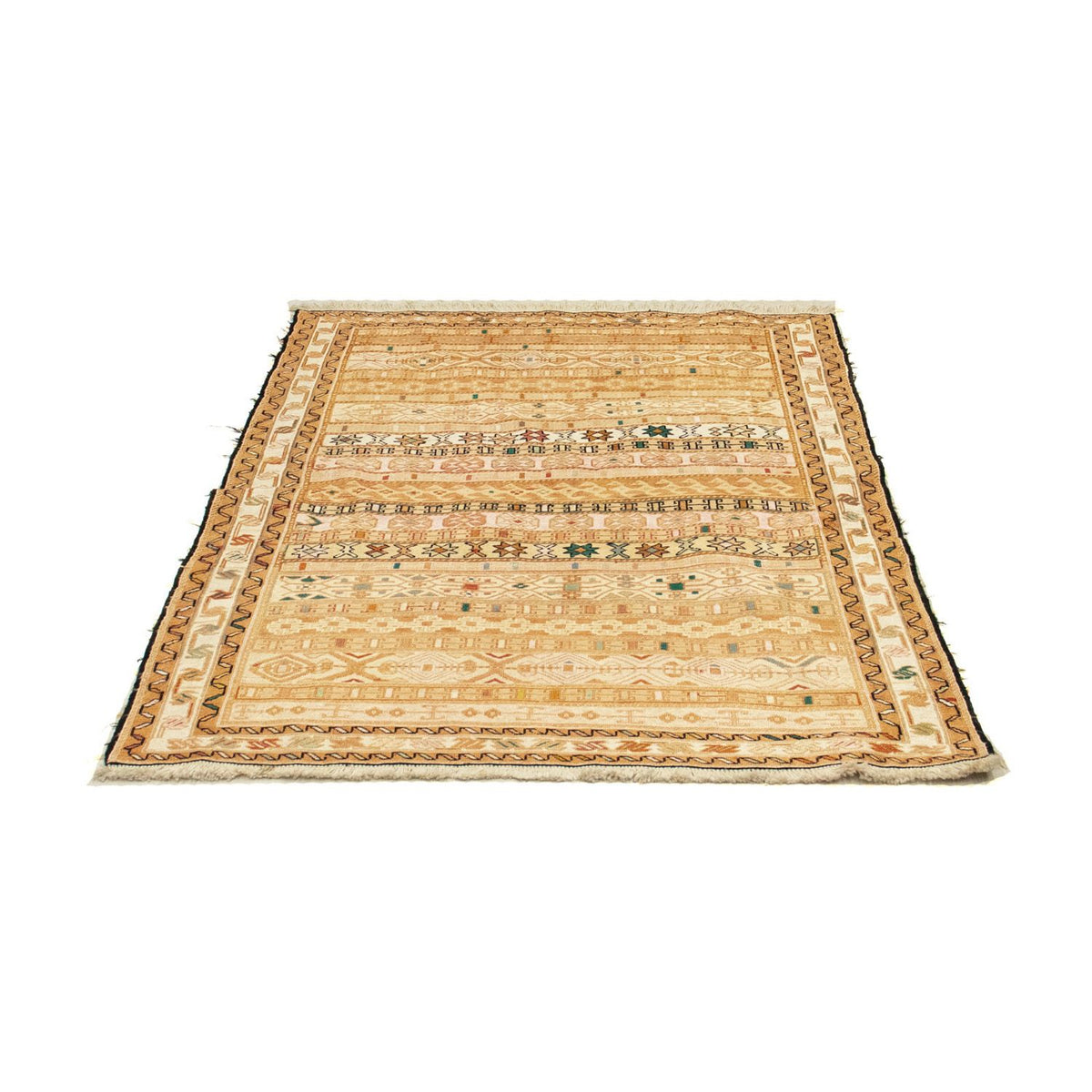 Tapis Kelim - Oriental - 141 x 103 cm - beige