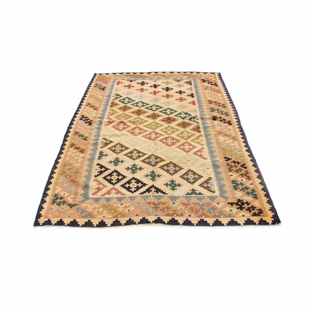 Tapis Kelim - Oriental - 223 x 132 cm - beige