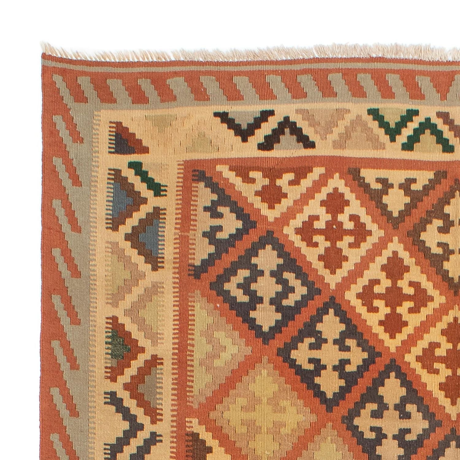 Tapis Kelim - Oriental - 207 x 154 cm - multicolore