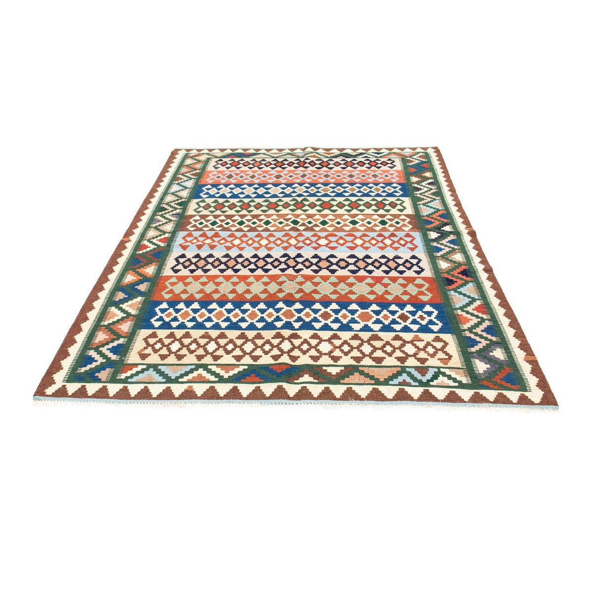 Tapis Kelim - Oriental - 203 x 150 cm - beige